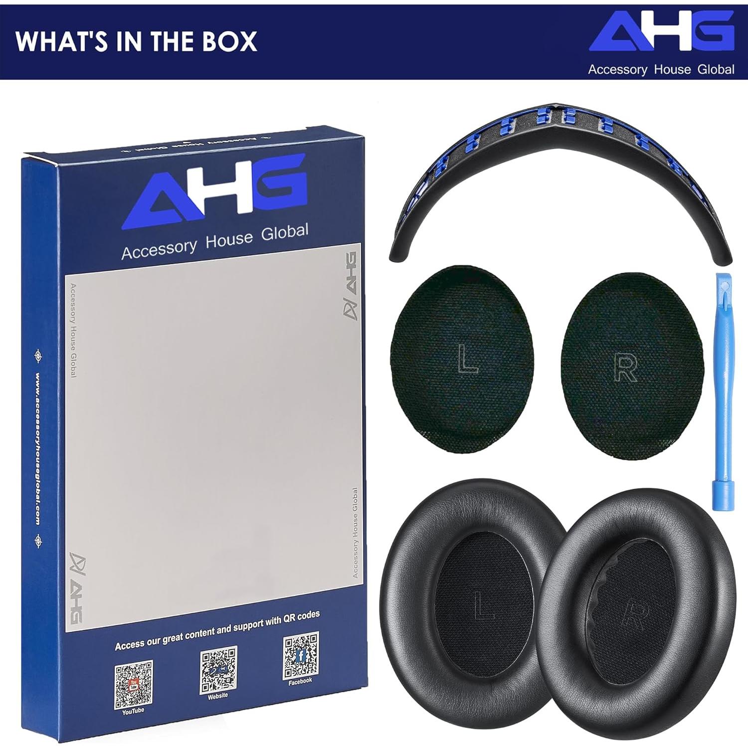 Kit de Reemplazo de Almohadillas Bose QC Ultra - AHG Negro