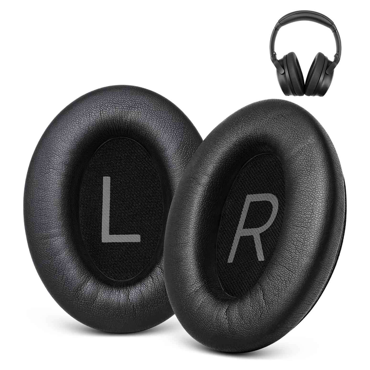 Almohadillas de Reemplazo GEVO para Bose QC45 y QC SE - Cuero PU