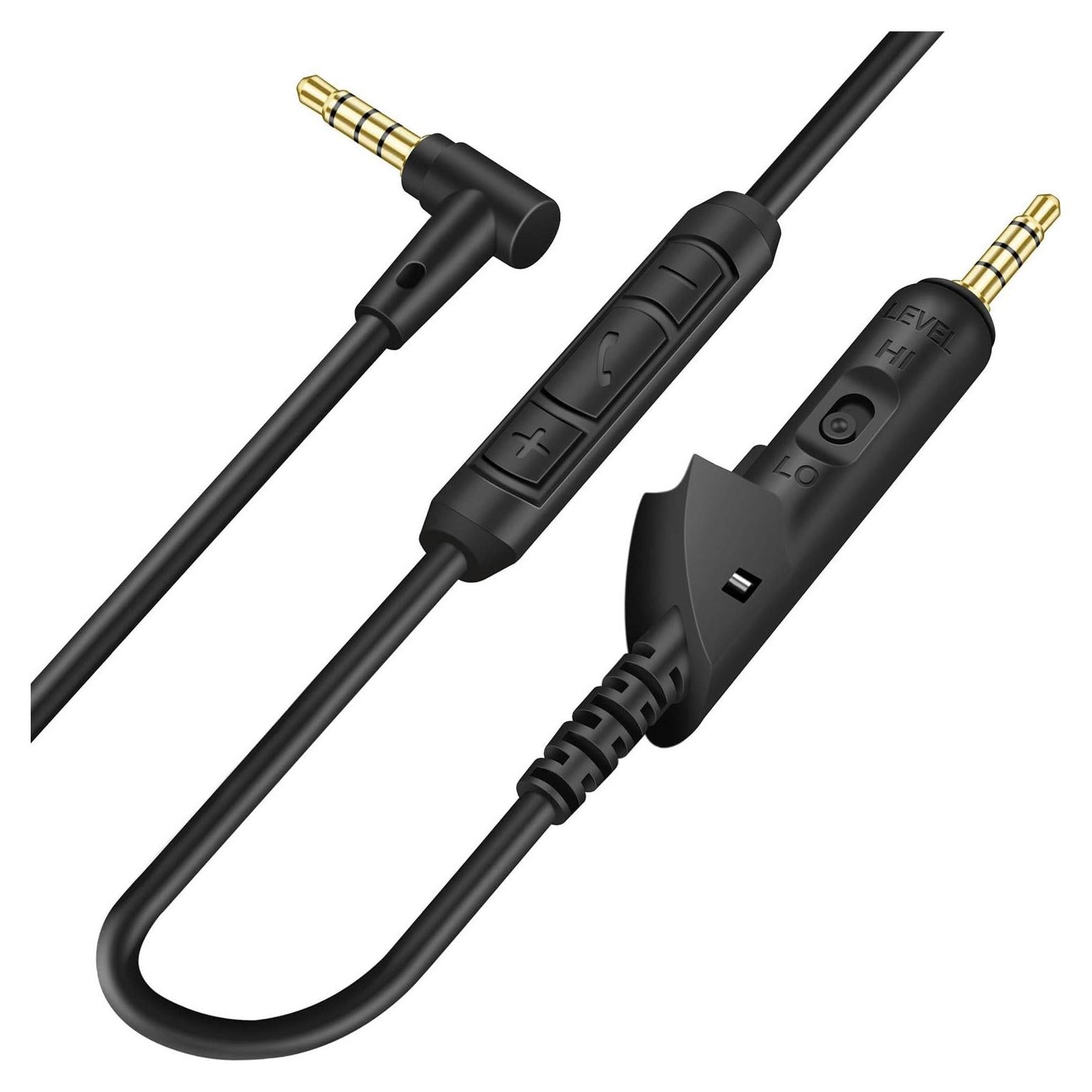 Cable de audio de reemplazo Cypher.V para auriculares Bose QC15