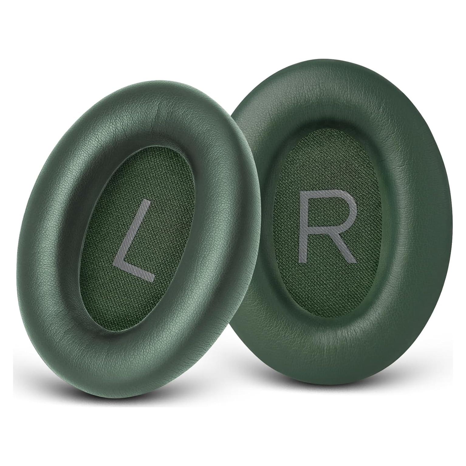 Almohadillas de Reemplazo GEVO para Bose QC45 y QC SE Verde