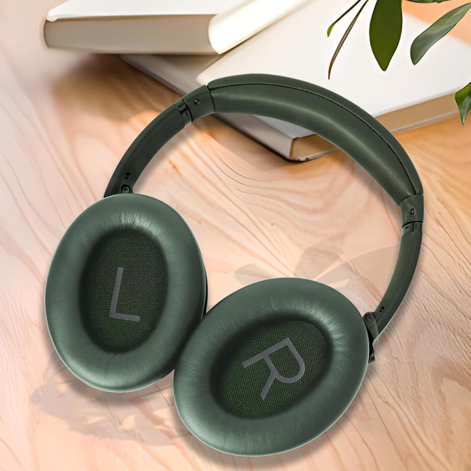 Almohadillas de Reemplazo GEVO para Bose QC45 y QC SE Verde