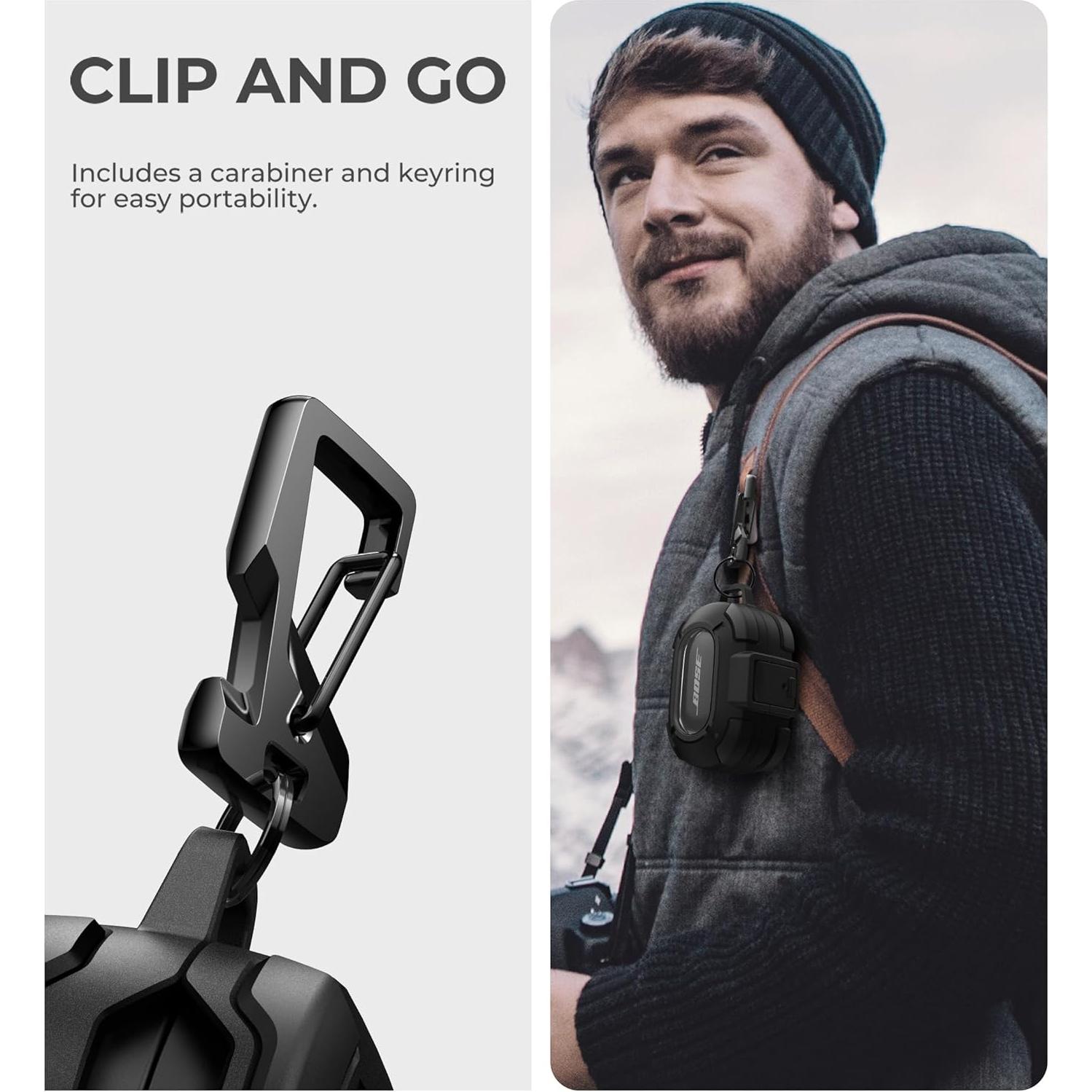 Estuche Protector Dexnor para Bose QuietComfort 2024 Negro