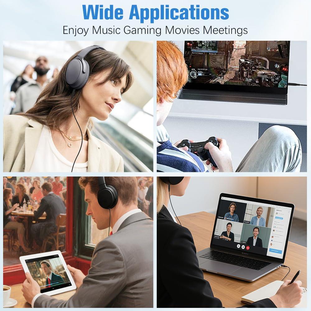 Cable de audio 3.5mm a 2.5mm CLANMOU para auriculares Bose