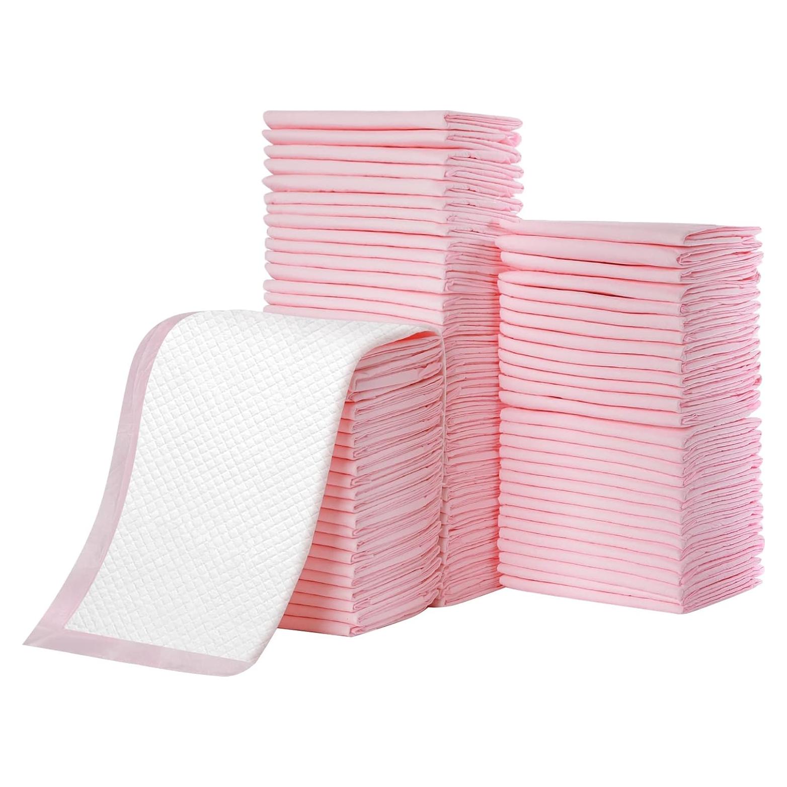 Paquete de 100 almohadillas desechables para bebés Buyockss 33x46 cm