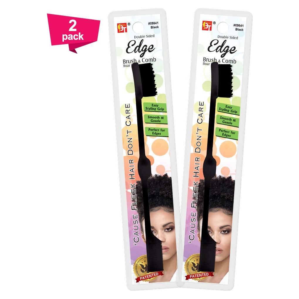Cepillo y Peine de Bordes Doble Cara Beauty Town - 2 Piezas