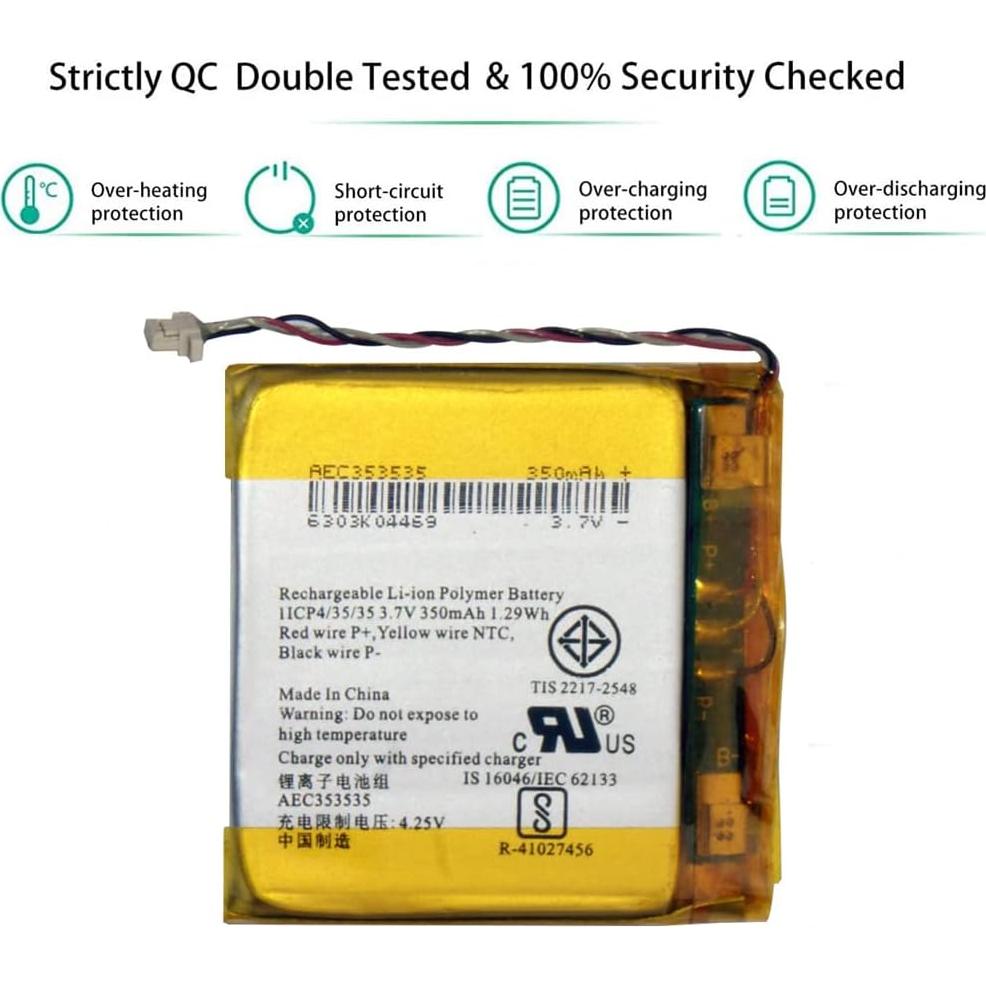 Batería de Reemplazo DDONG AEC353535 para Auriculares Beats