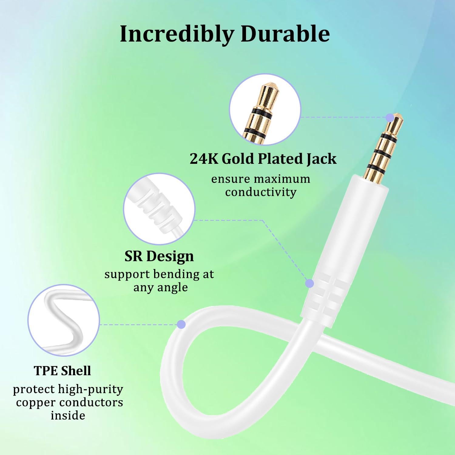 Cable de audio 3.5mm Beats Xintronics con micrófono y control