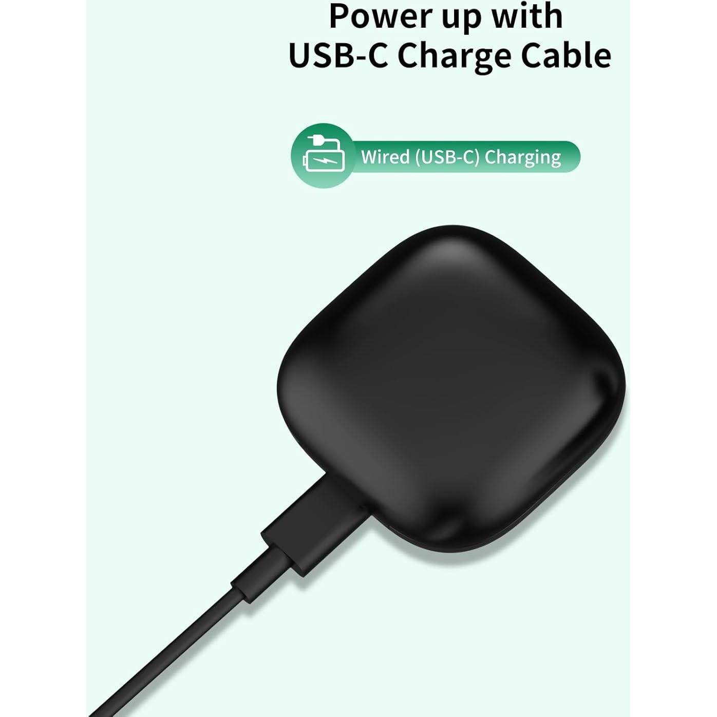 Estuche de Carga USB-C Donatof para Beats Fit Pro Negro