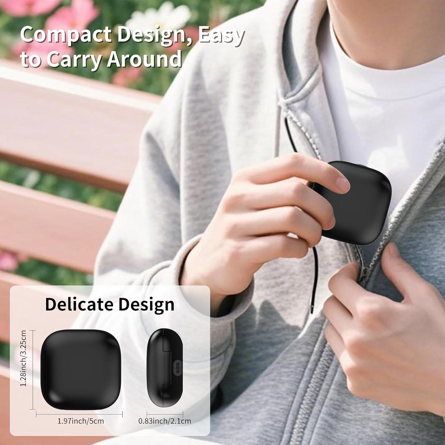 Estuche de Carga USB-C Donatof para Beats Fit Pro Negro