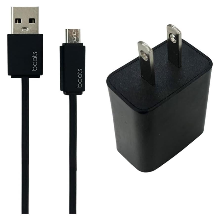 Cargador USB Rápido Podokas para Auriculares Beats 1.2m 5V 2A