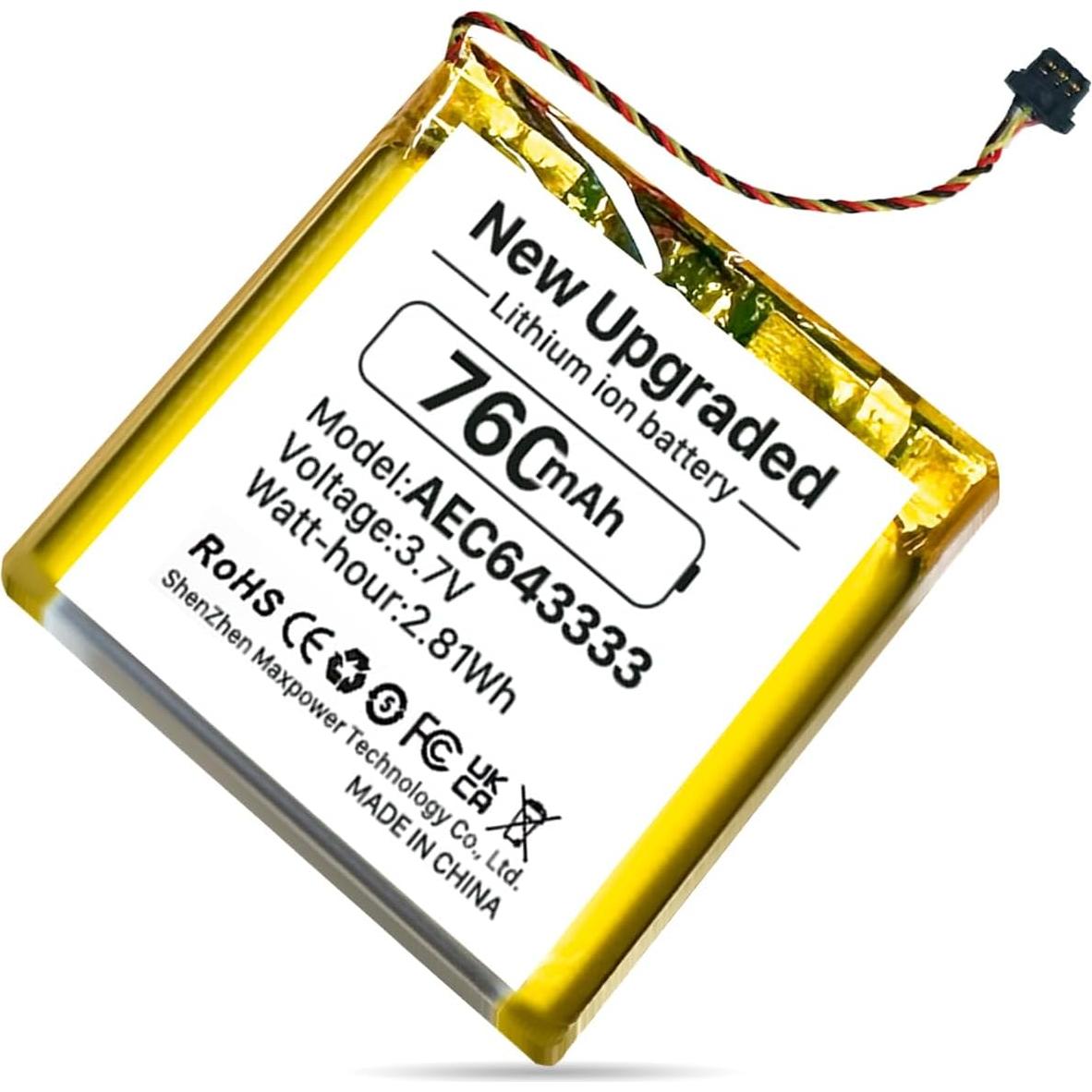 Batería de Reemplazo AEC643333 760mAh para Beats Studio