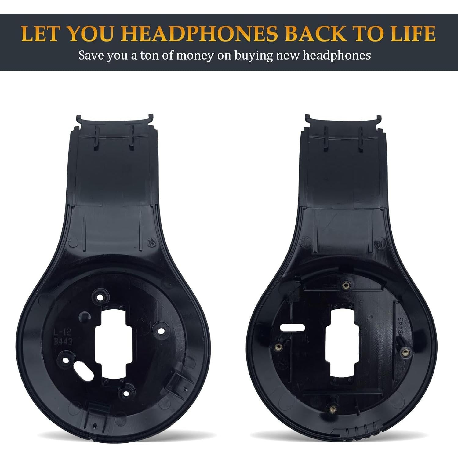 Panel Interior Reemplazo Fadmew para Auriculares Beats Studio 3