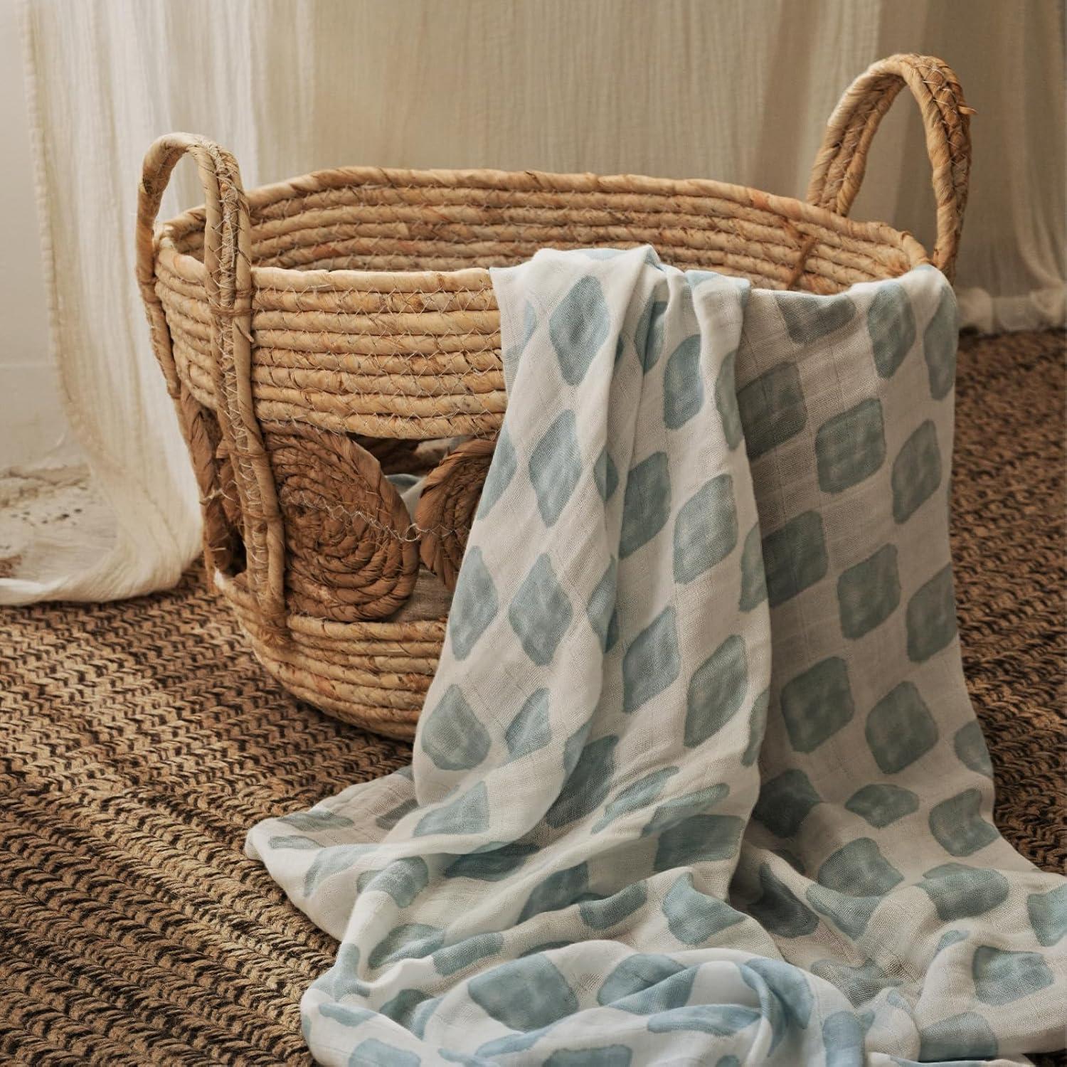 Mantas de Muselina GLLQUEN BABY 4-Pack 89x102cm Transpirables