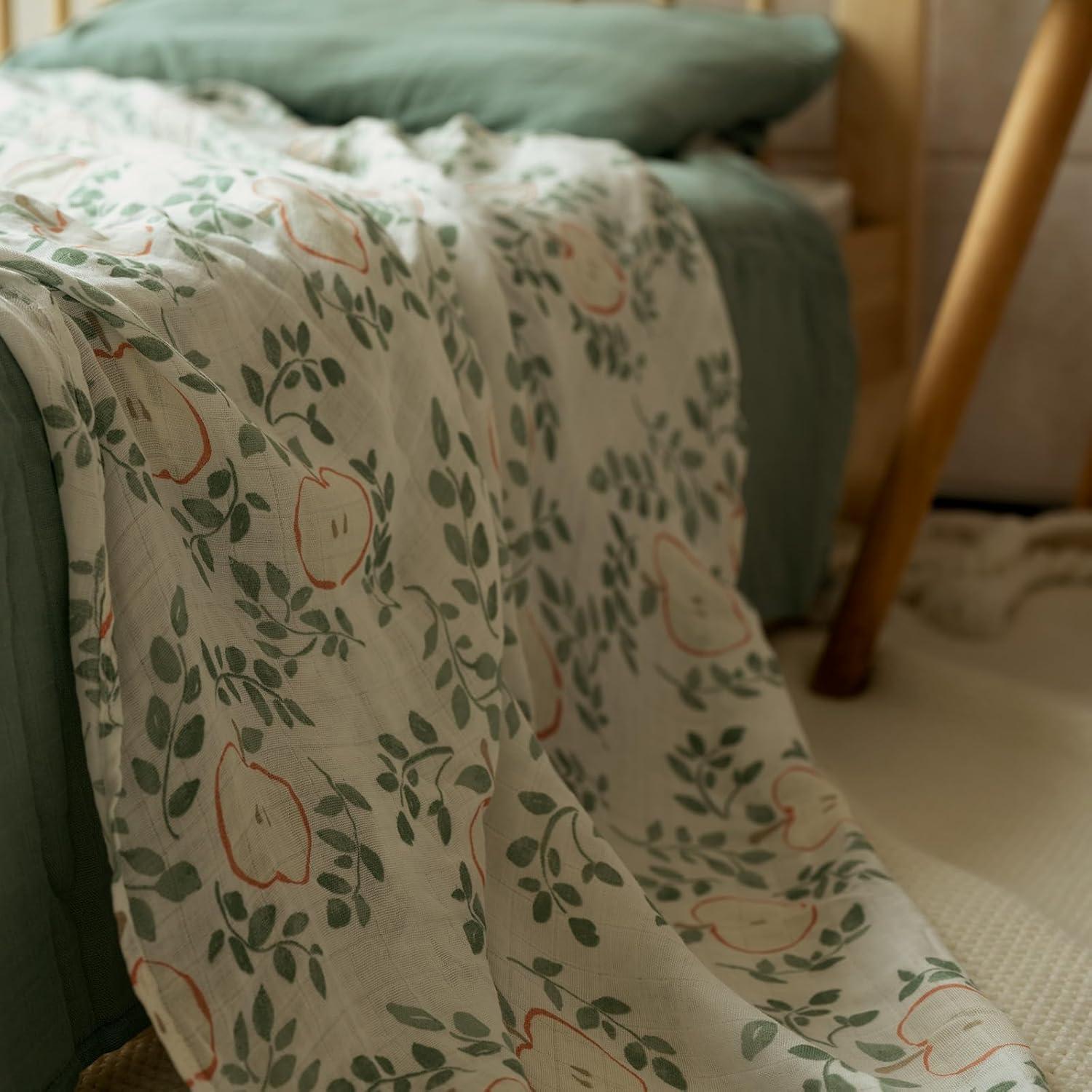 Mantas de Muselina GLLQUEN BABY 4-Pack 89x102cm Transpirables