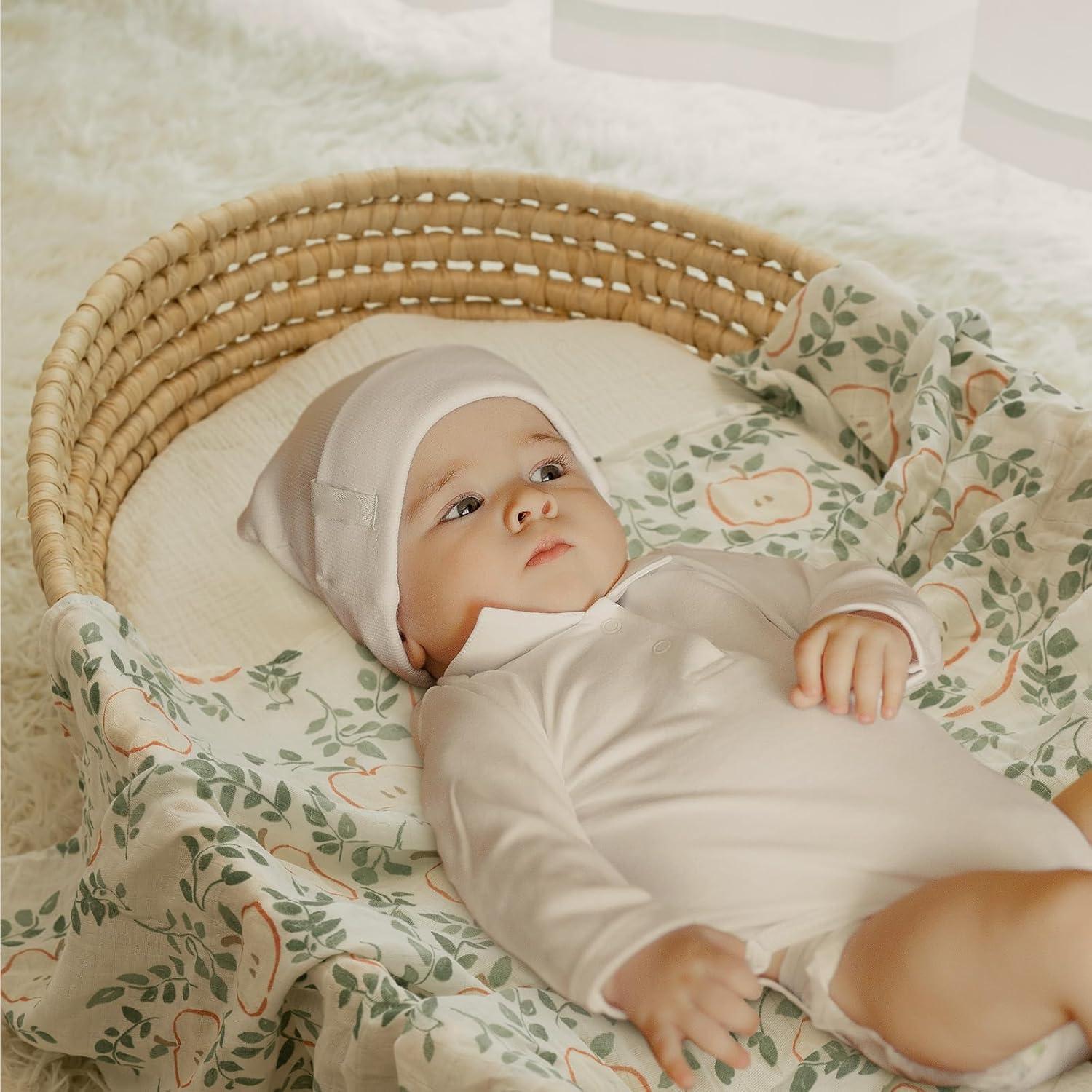 Mantas de Muselina GLLQUEN BABY 4-Pack 89x102cm Transpirables