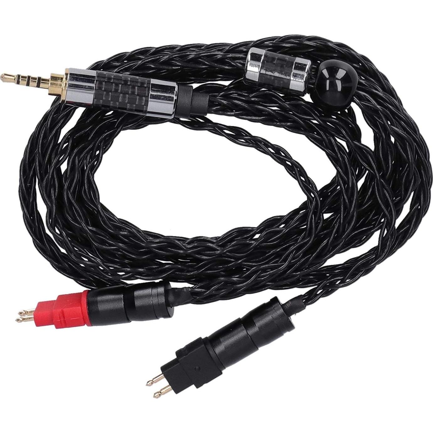 Cable de Audio Balanceado Sanpyl 8 Núcleos Plata 2.5mm para Sennheiser