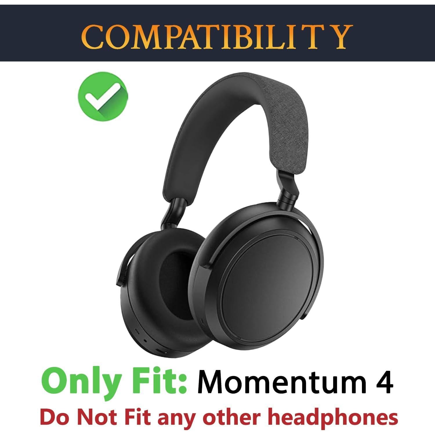 Almohadillas de Piel de Cordero SOULWIT para Sennheiser Momentum 4