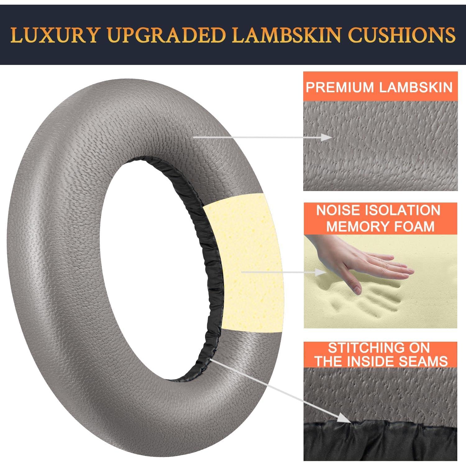 Almohadillas de Piel de Cordero SOULWIT para Sennheiser Momentum 4