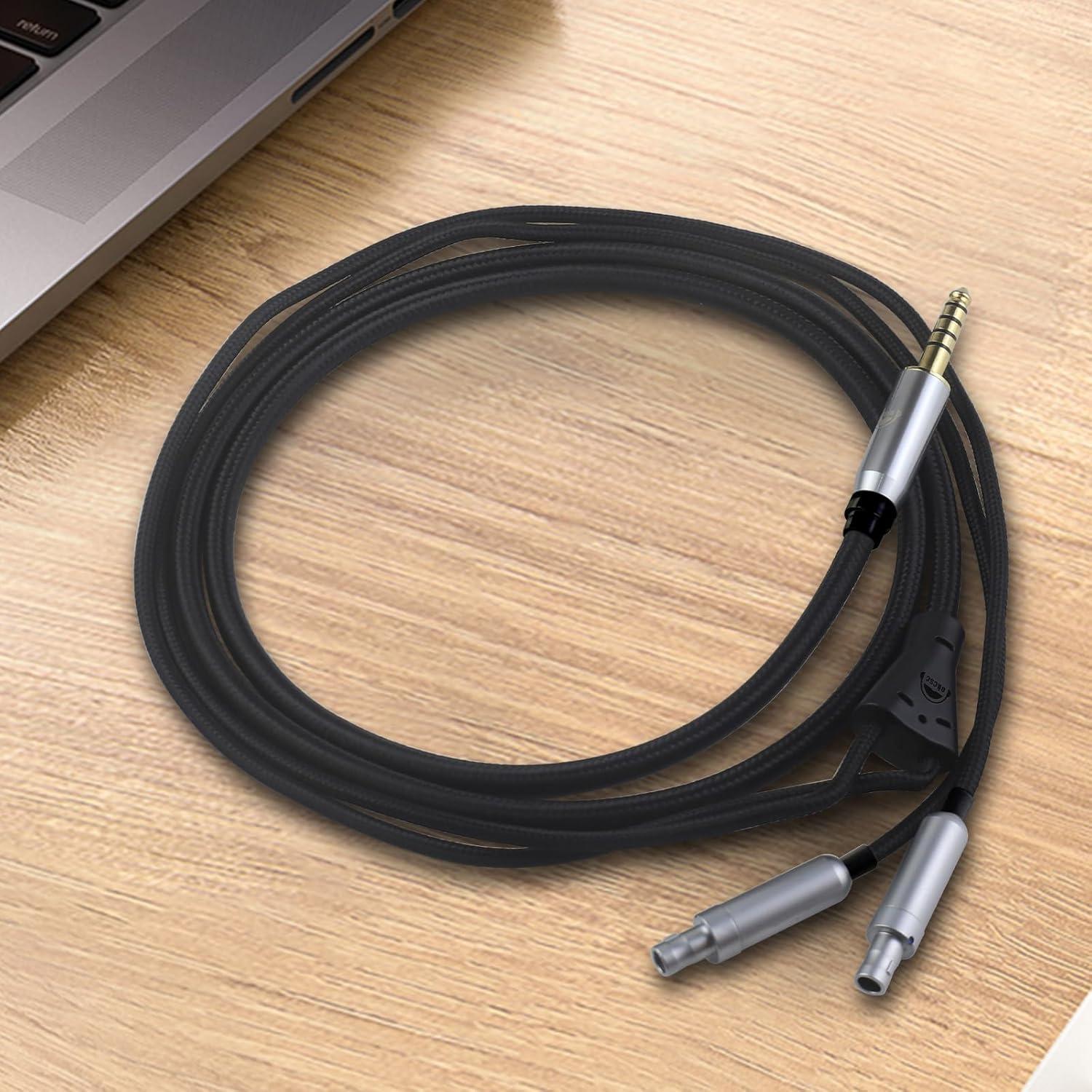 Cable de Auriculares okcsc HD800s 2.00m 4.4mm Cobre Libre de Oxígeno