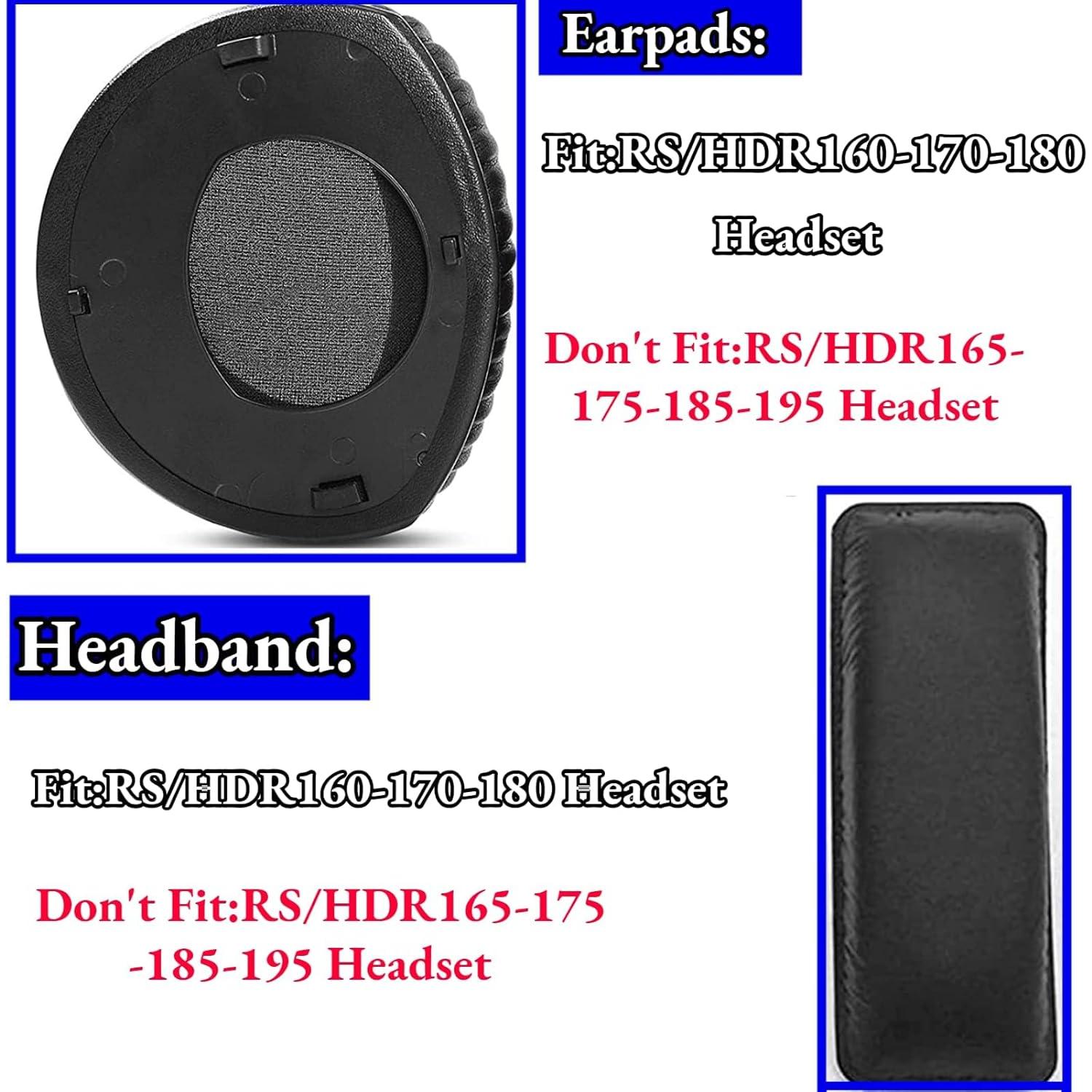 Almohadillas de Repuesto Sennheiser HDR160 HDR170 HDR180