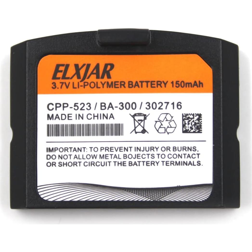 Baterías recargables Sennheiser BA300 3.7V 150mAh 2-Pack