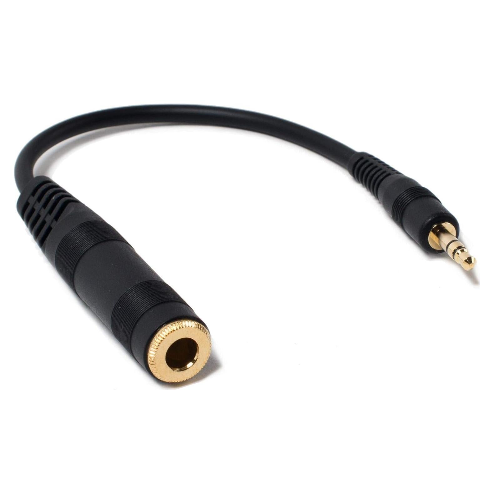Adaptador de cable Sennheiser 1/4" a 1/8" para auriculares