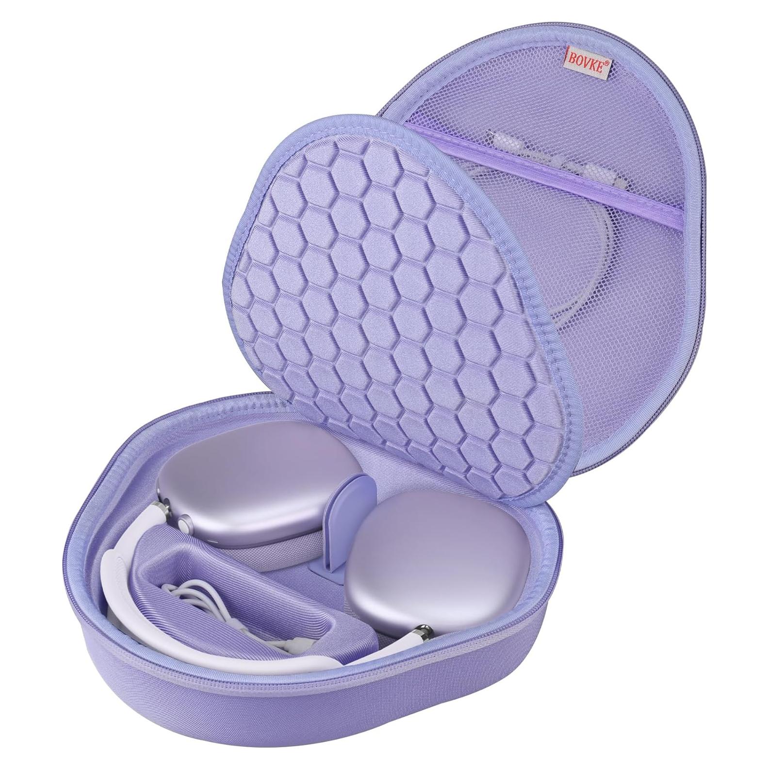 Funda Dura BOVKE para Auriculares Apple AirPods Max - Púrpura
