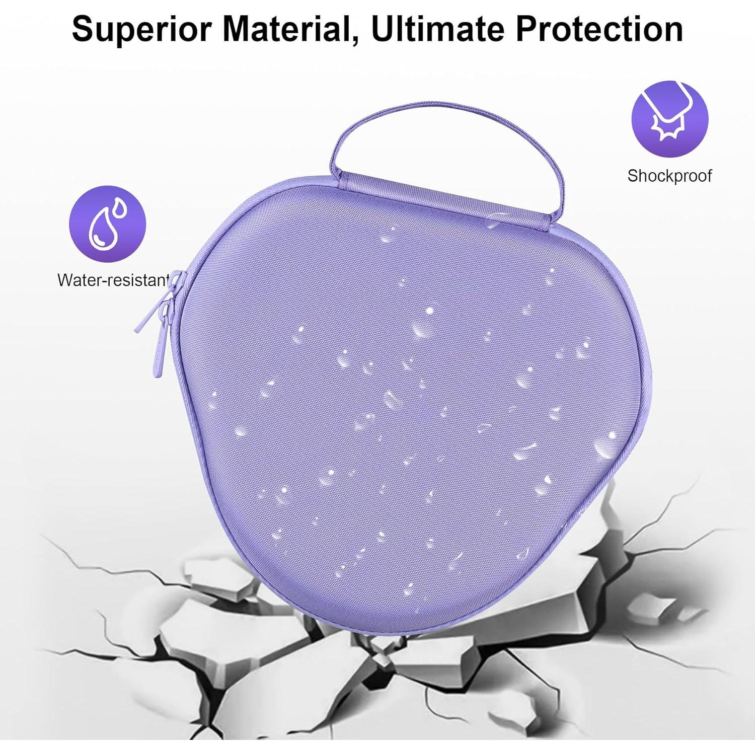 Funda Dura BOVKE para Auriculares Apple AirPods Max - Púrpura