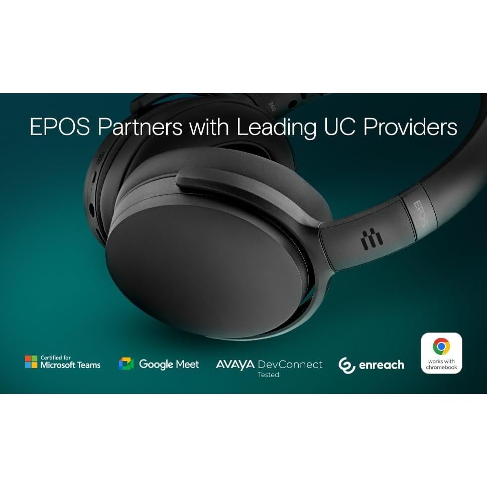 Auricular Inalámbrico EPOS ADAPT 360 - ANC, Bluetooth, 46h Batería