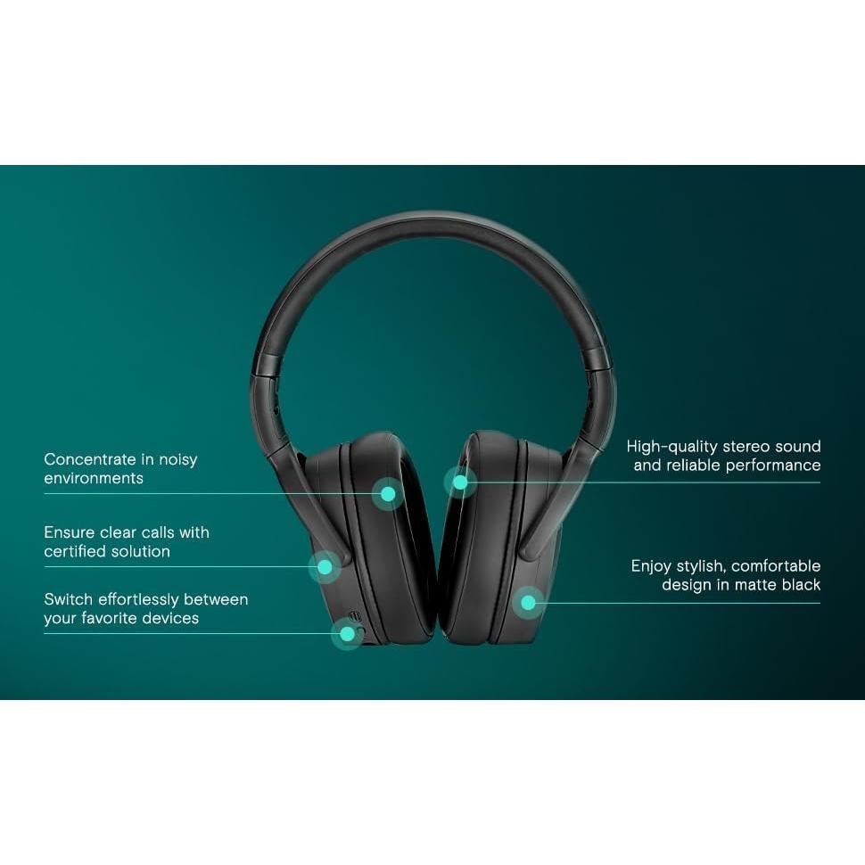 Auricular Inalámbrico EPOS ADAPT 360 - ANC, Bluetooth, 46h Batería