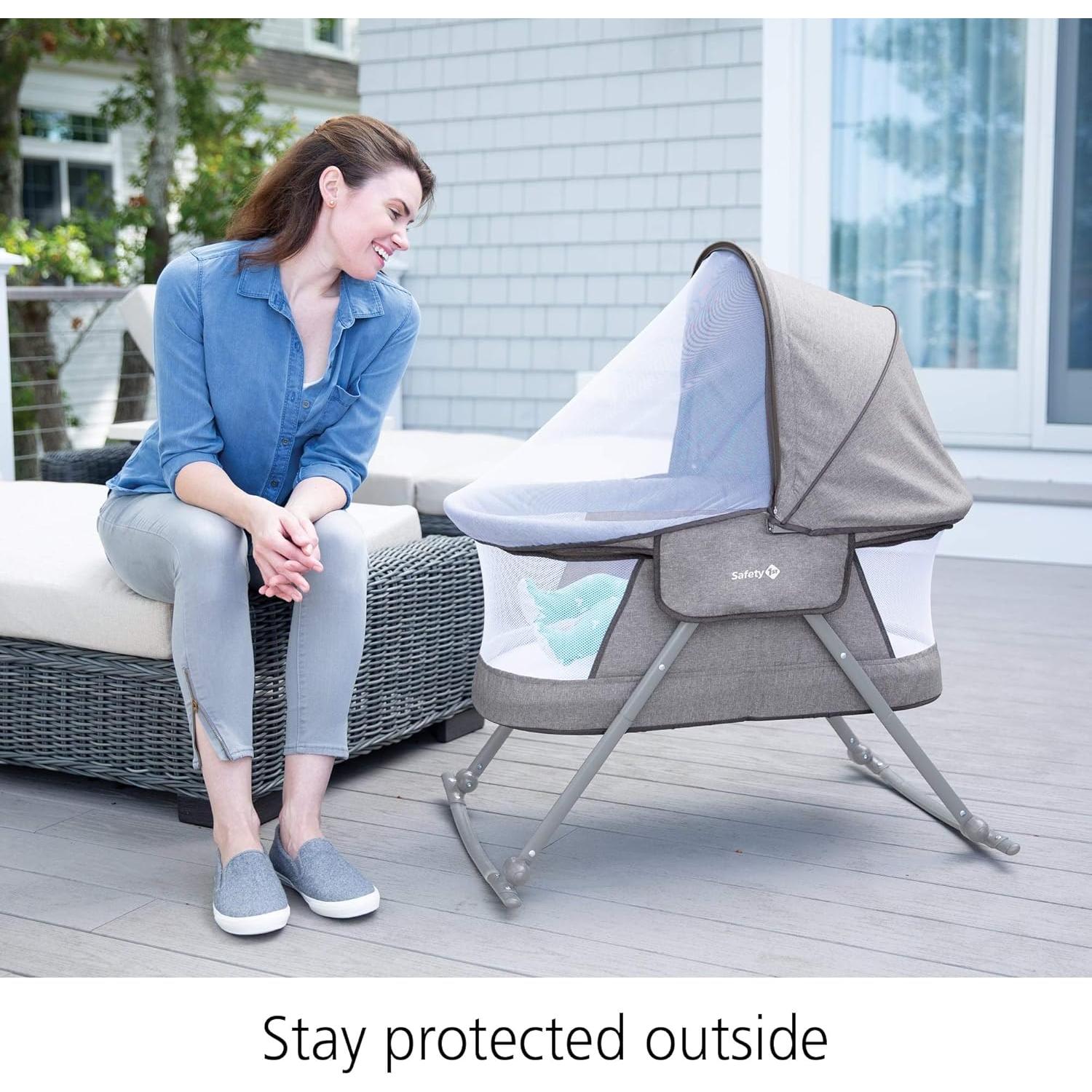 Cuna Mecedora Portátil Safety 1st Observador de Estrellas