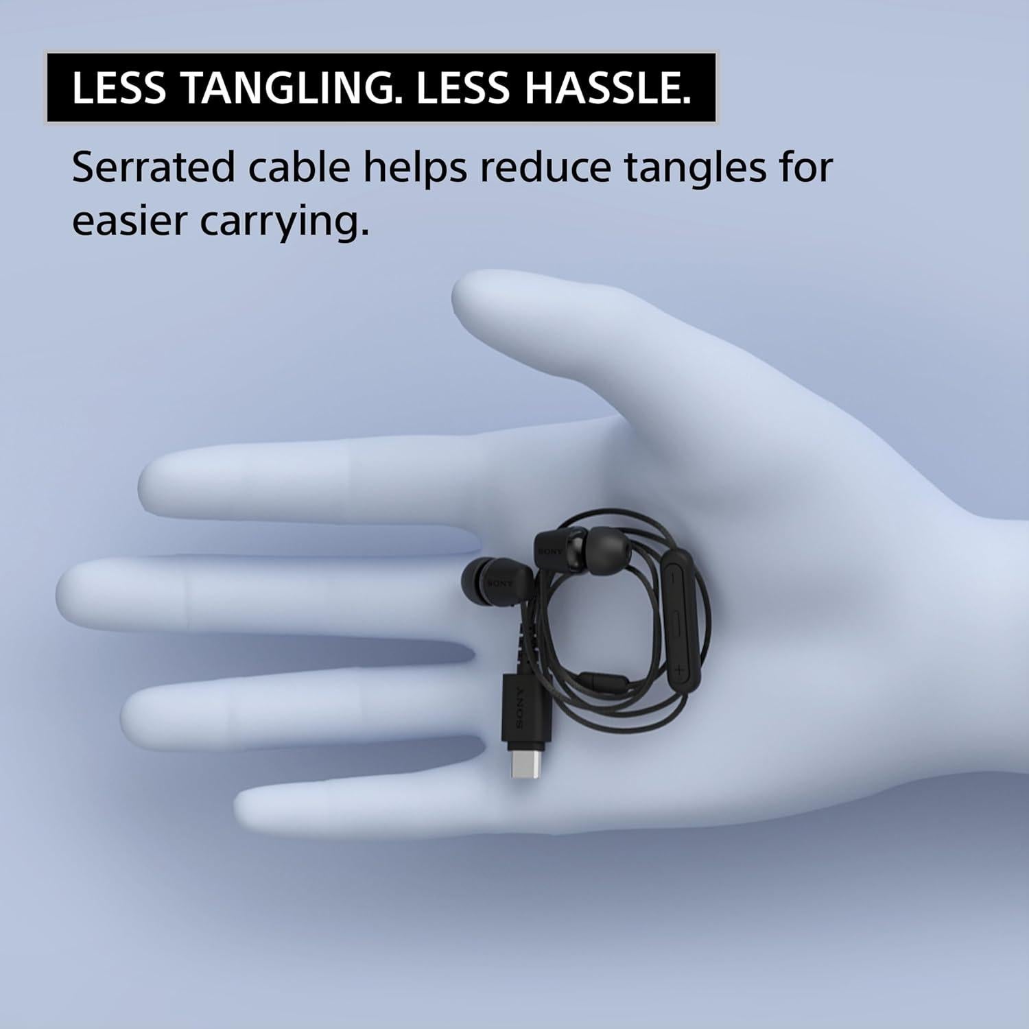 Auriculares In-Ear Sony IER-EX15C USB-C con Micrófono Azul