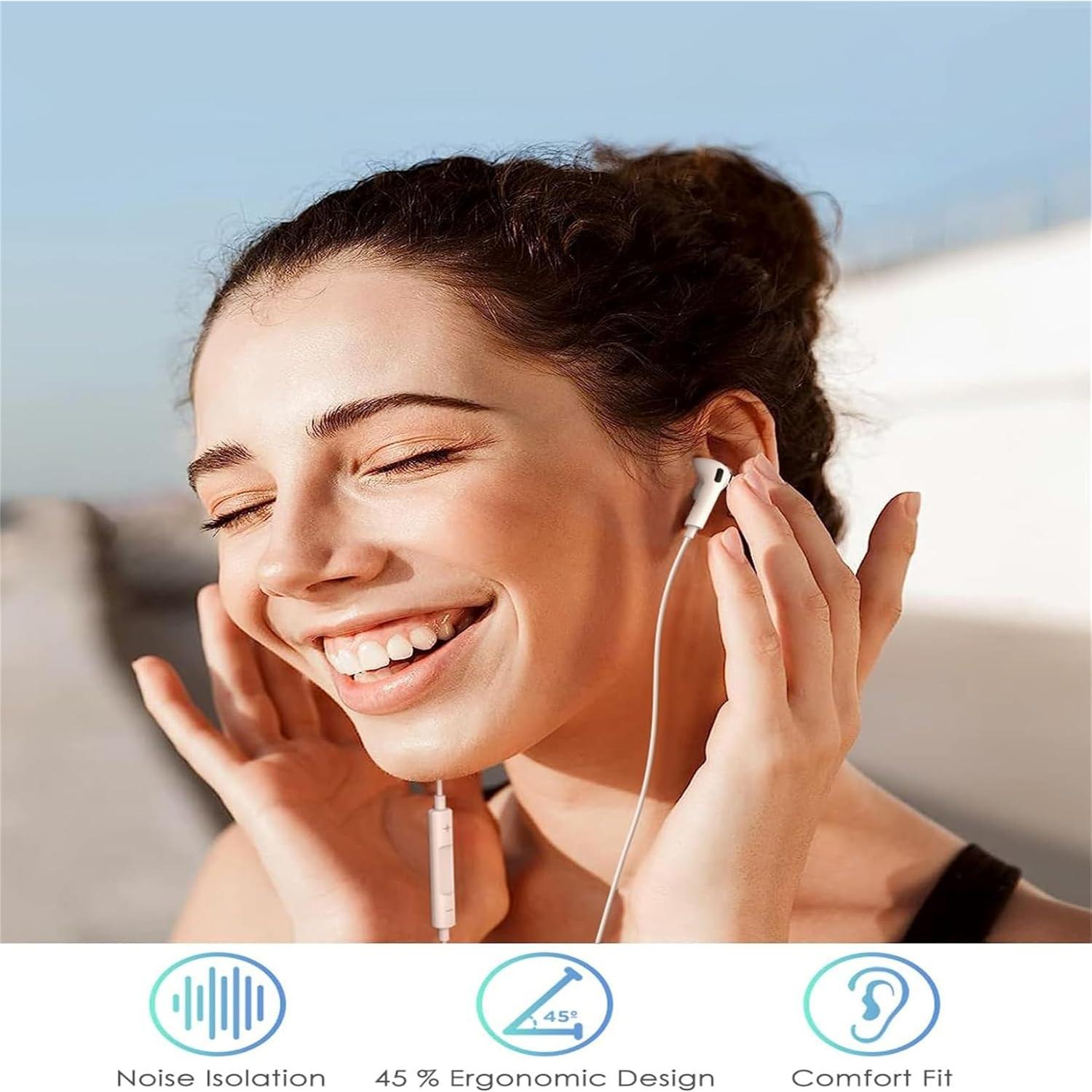 Auriculares con Cable GAXIWILO LT-2PC para iPhone - 2 Paquetes