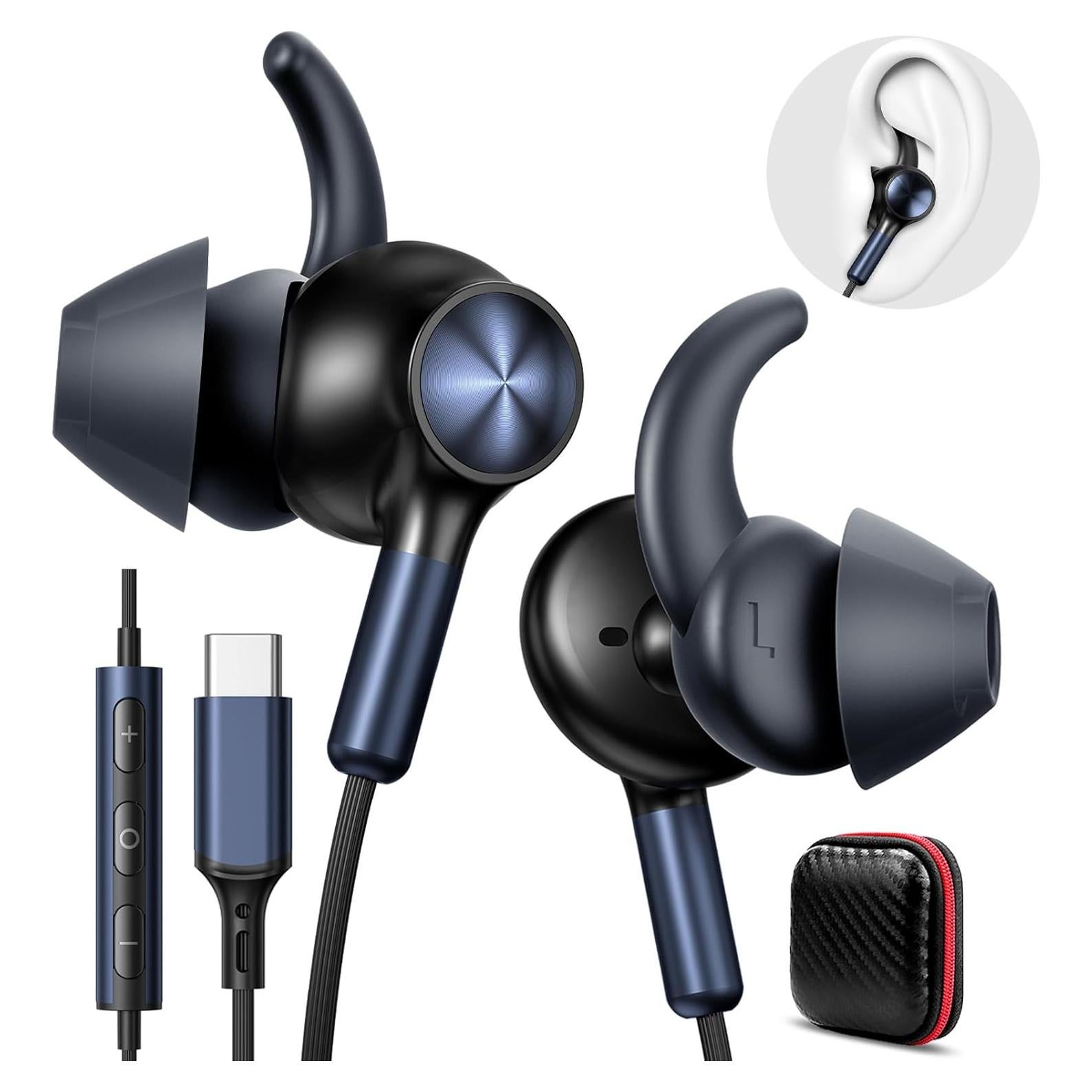 Auriculares In-Ear APETOO USB-C con Cancelación de Ruido