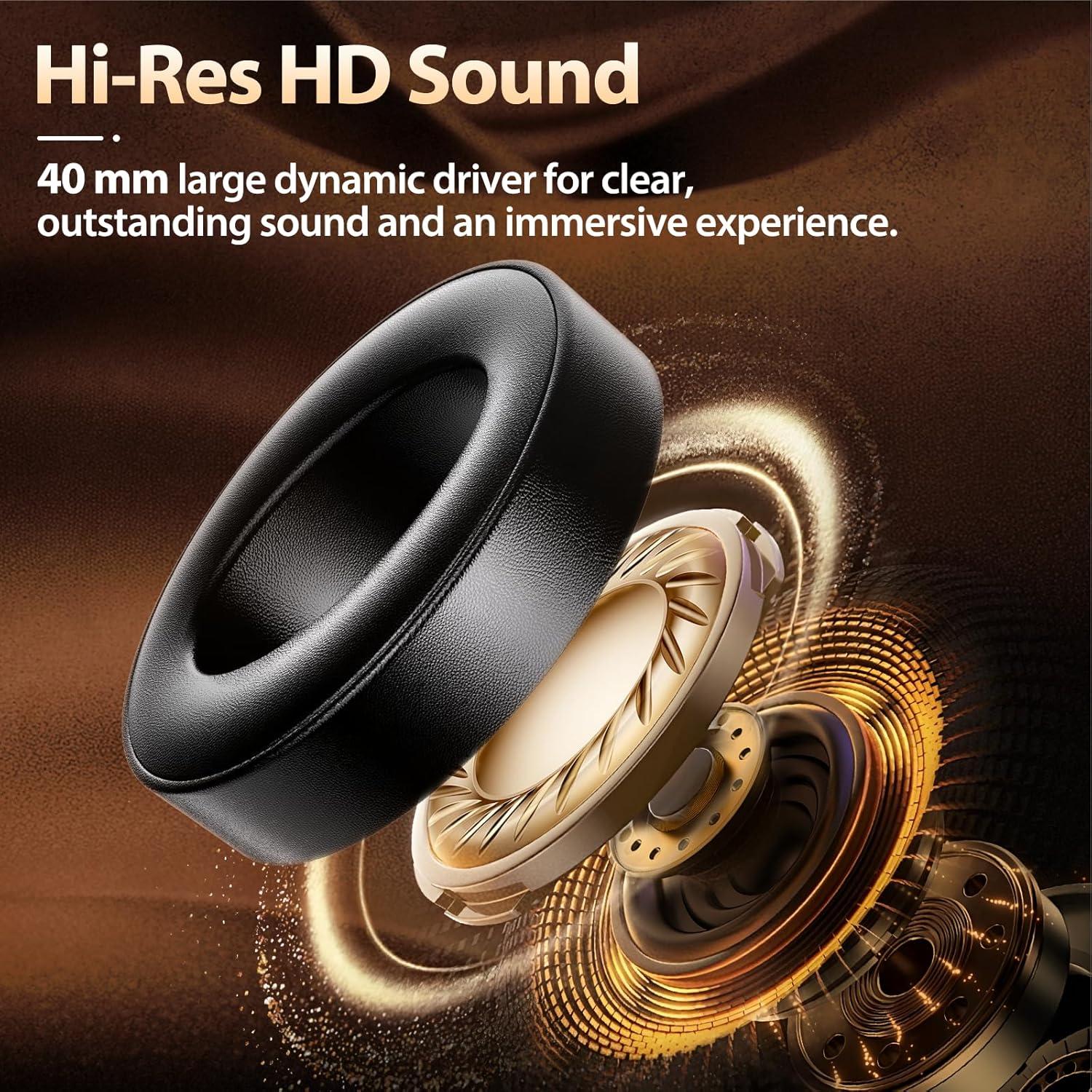 Auriculares USB-C INFURTURE con sonido premium y almohadillas cómodas