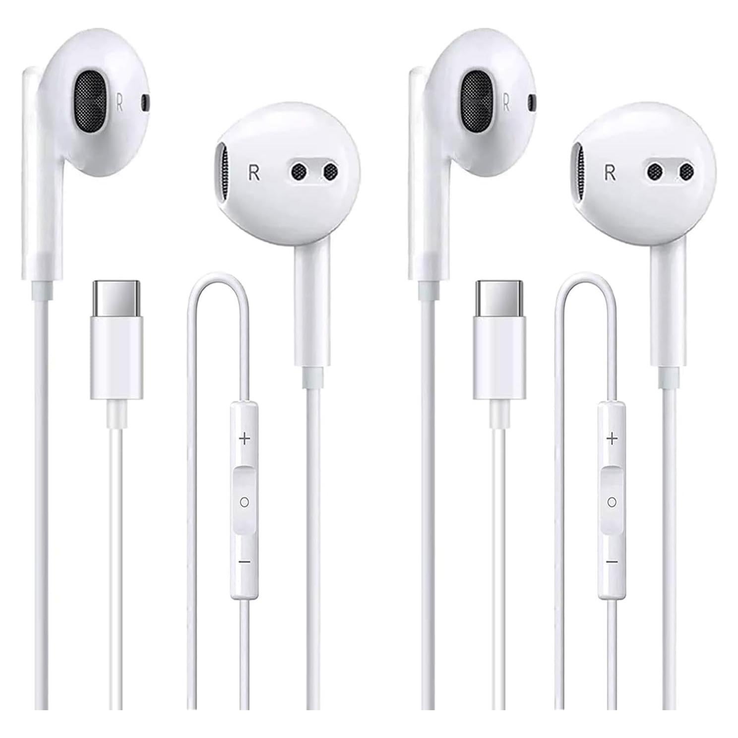 Auriculares USB C Cianyyee A1 HiFi Estéreo - Paquete de 2