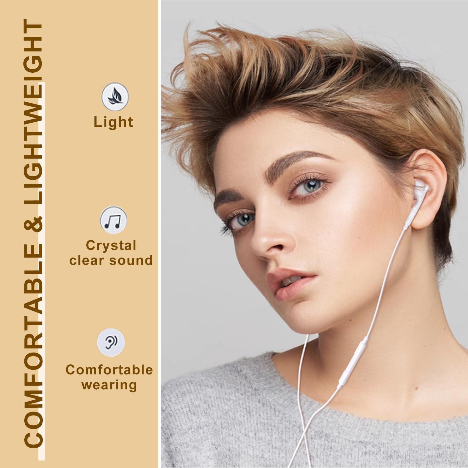 Auriculares USB C Cianyyee A1 HiFi Estéreo - Paquete de 2