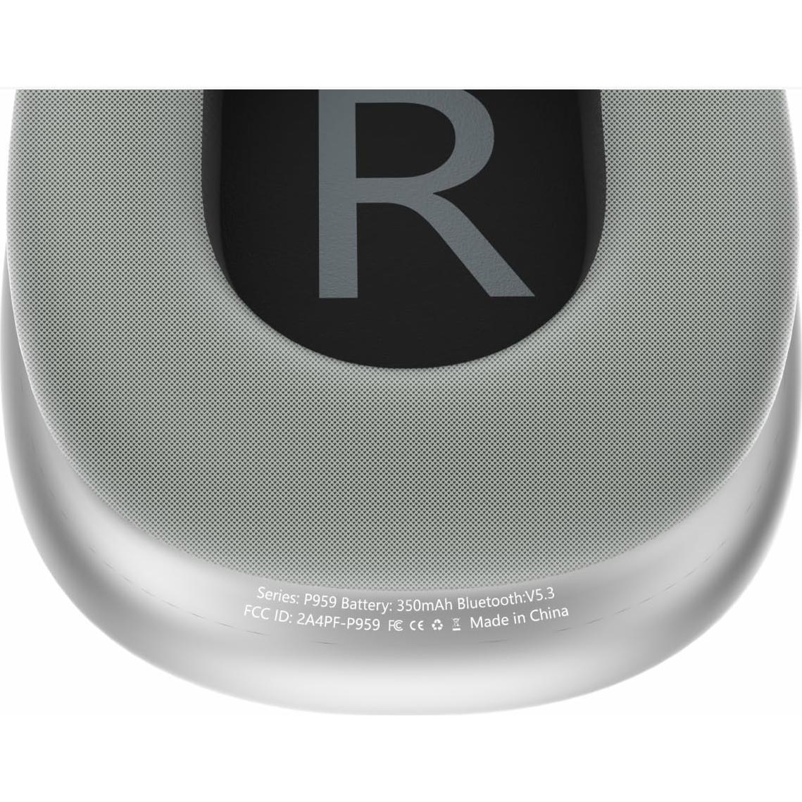 Auriculares Bluetooth AUDALA P5 Inalámbricos 40mm Plata