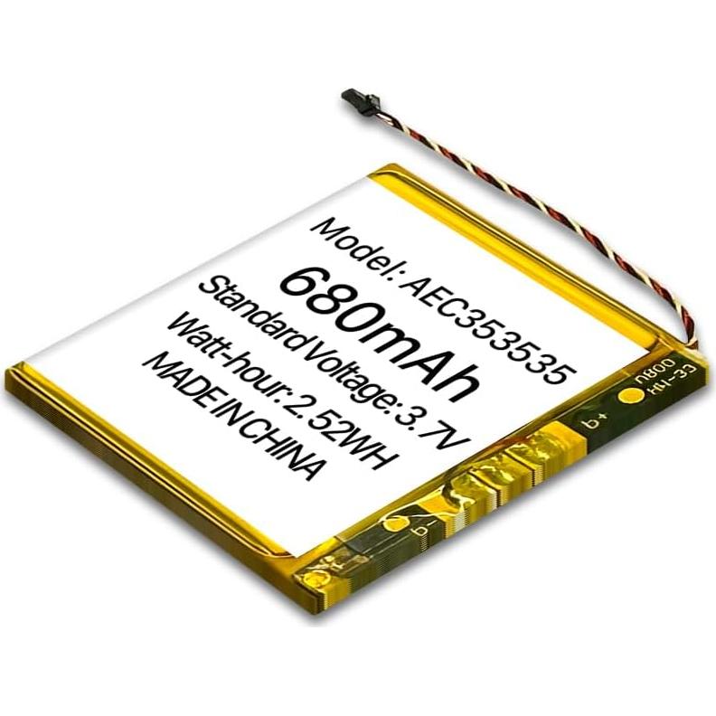 Batería de Reemplazo AEC353535 680mAh Li-Polímero para Beats