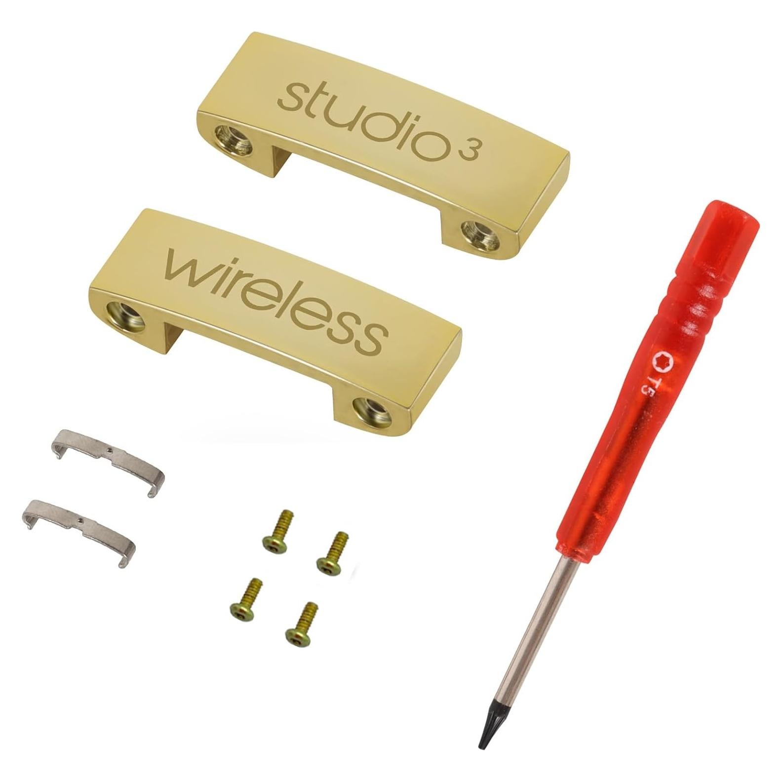 Bisagra de Repuesto Fadmew para Auriculares Beats Studio 3 Pro Dorado