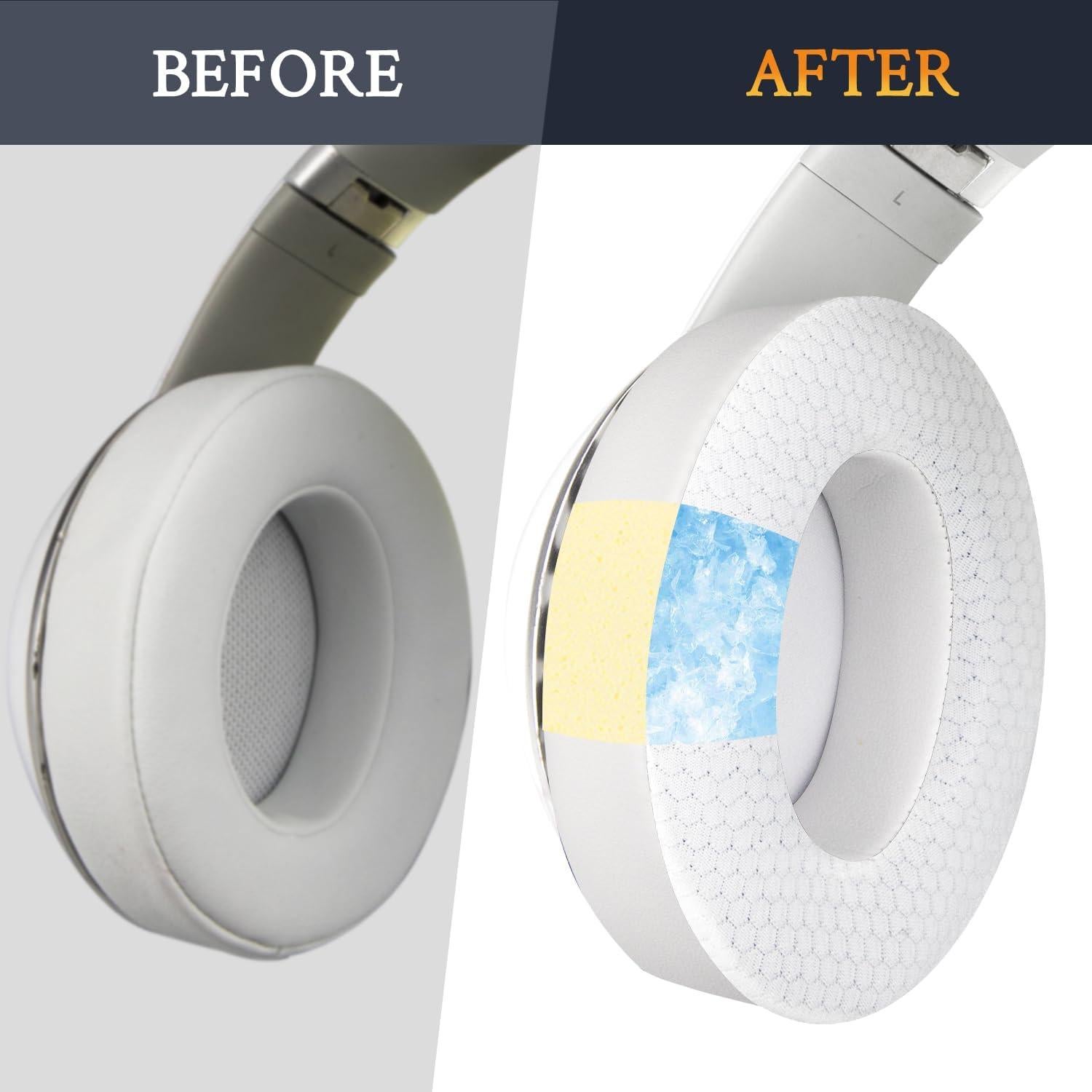 Almohadillas de Gel Refrigerante SoloWIT para Auriculares Beats Studio 2 y 3