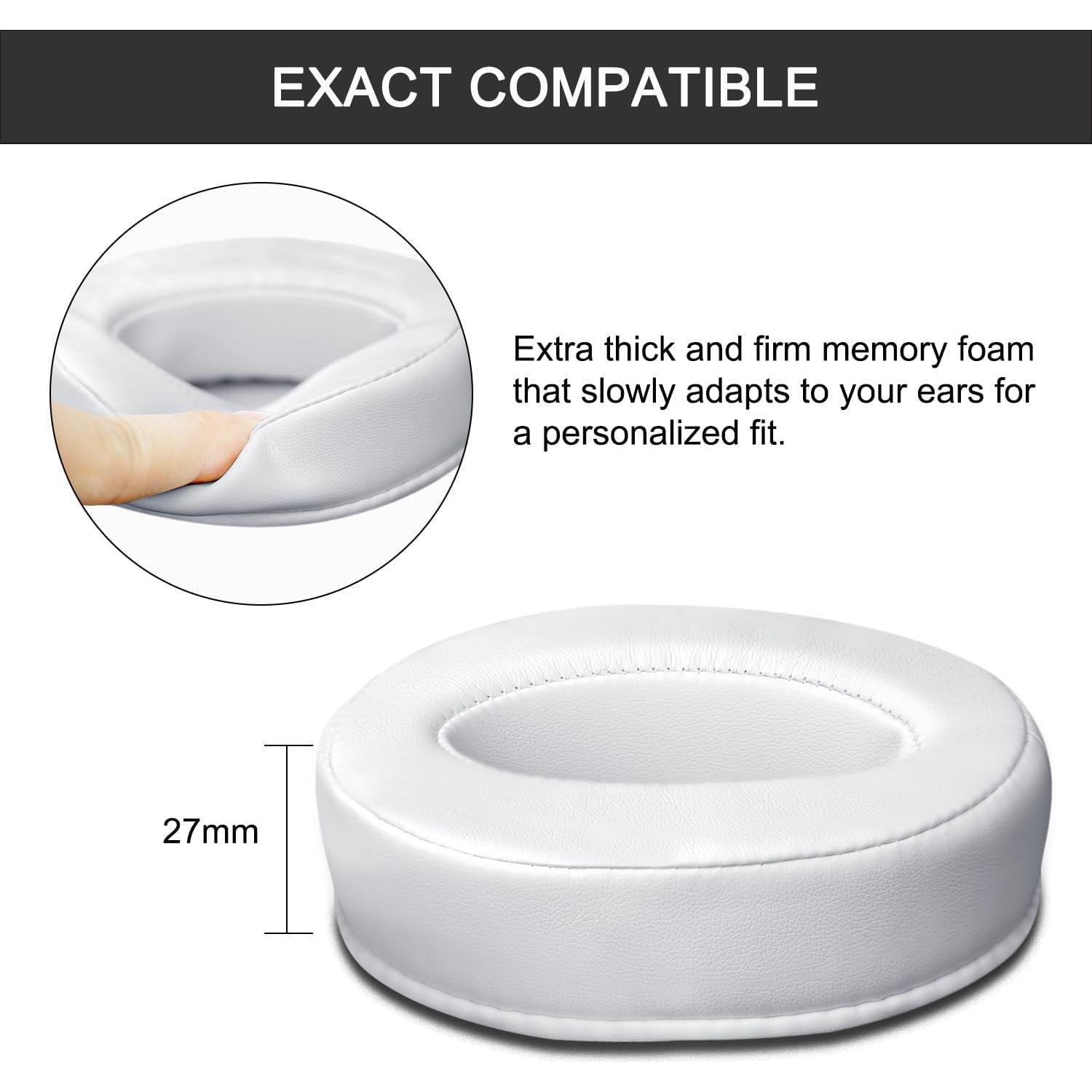 Almohadillas de Repuesto Sennheiser HD 4.50BT - Cuero Espuma Densa