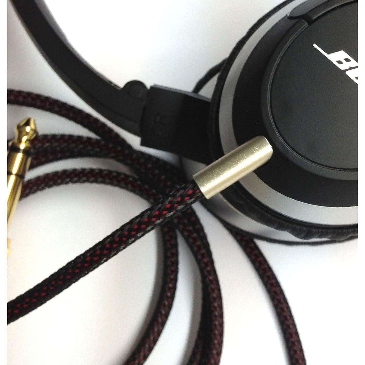 Cable de audio de reemplazo ABLET 1.2m para Sennheiser