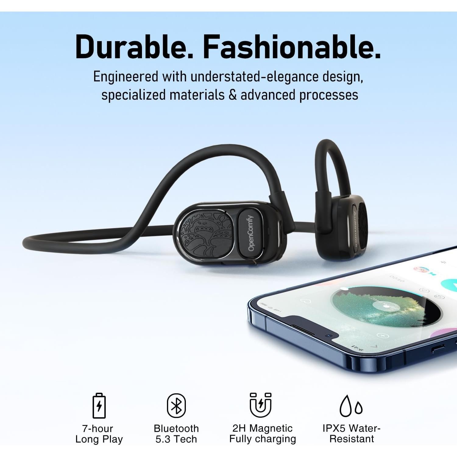 Auriculares Inalámbricos Audiovance OpenComfy CF201 - 7h Batería
