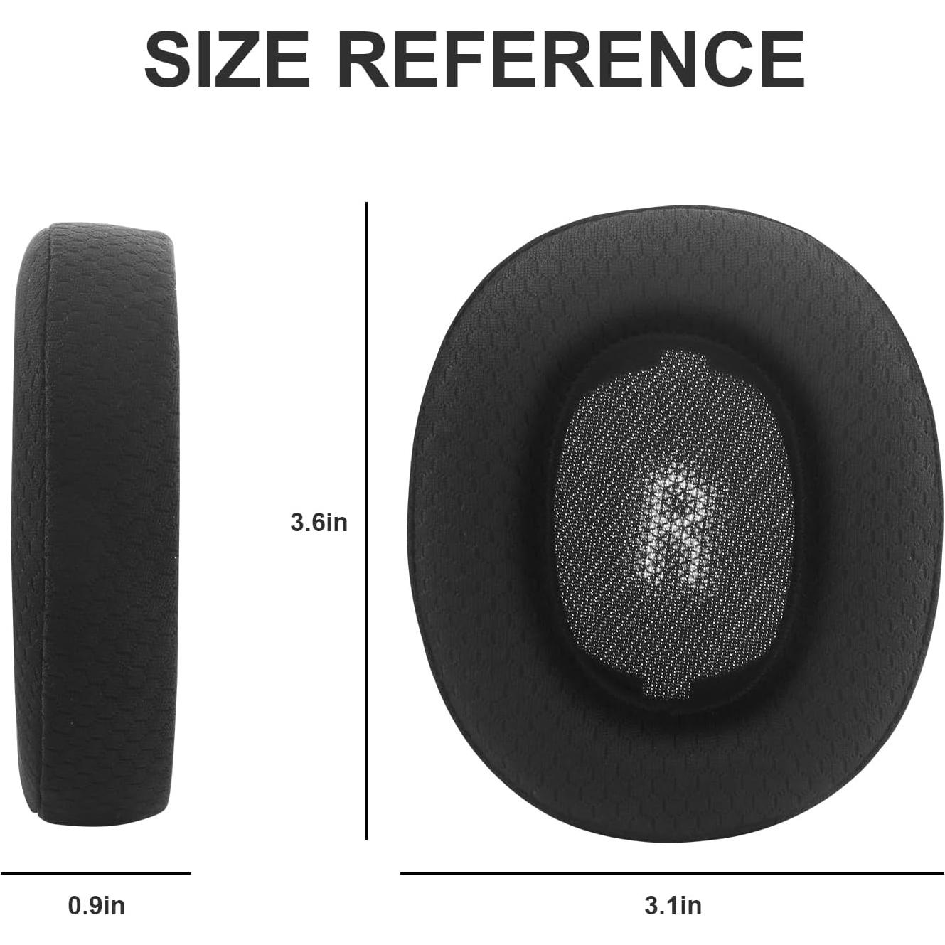 Almohadillas de Reemplazo JBL E55BT - Tela Mesh y Espuma Memoria