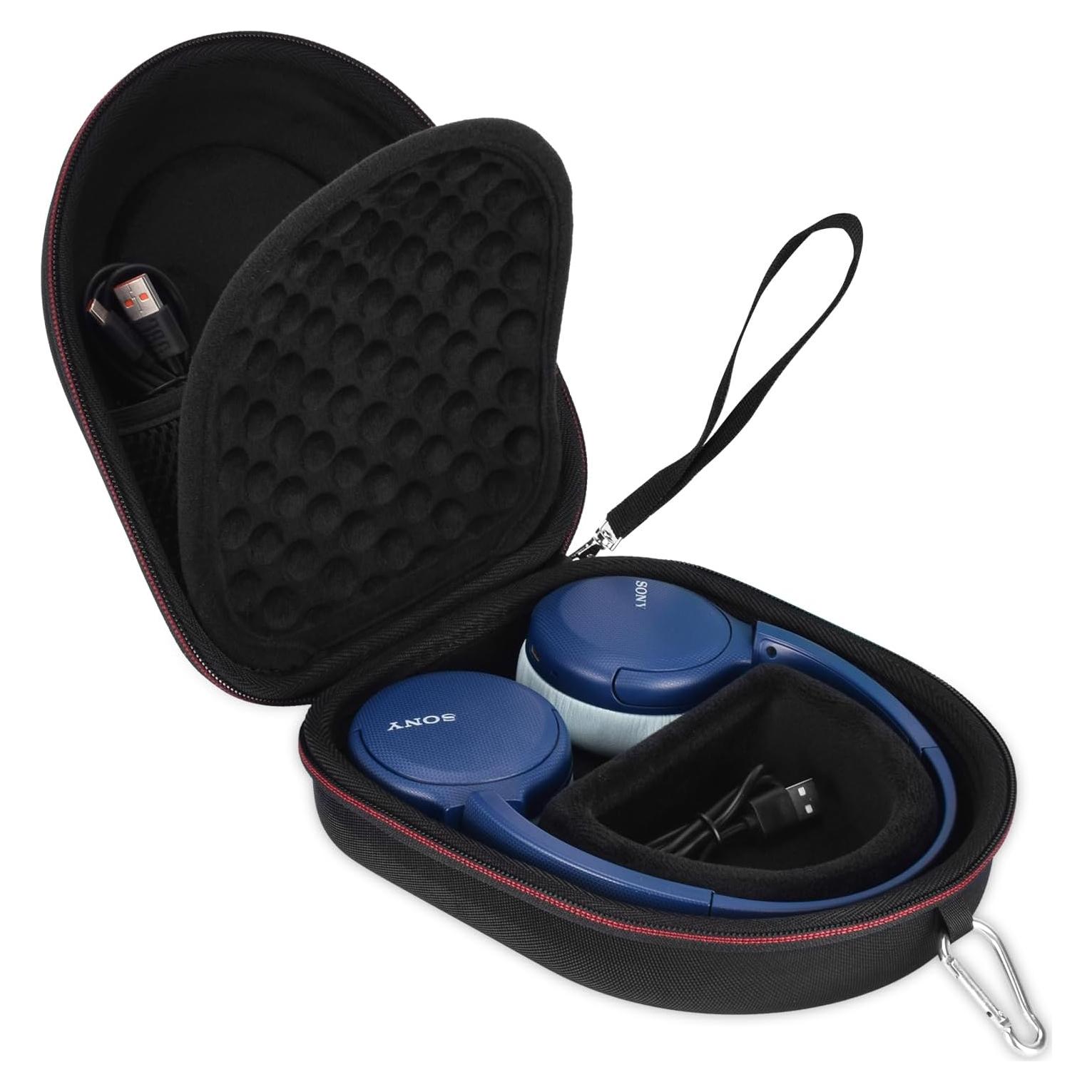 Funda Dura EVA ZUJFPL para Auriculares Inalámbricos Negro