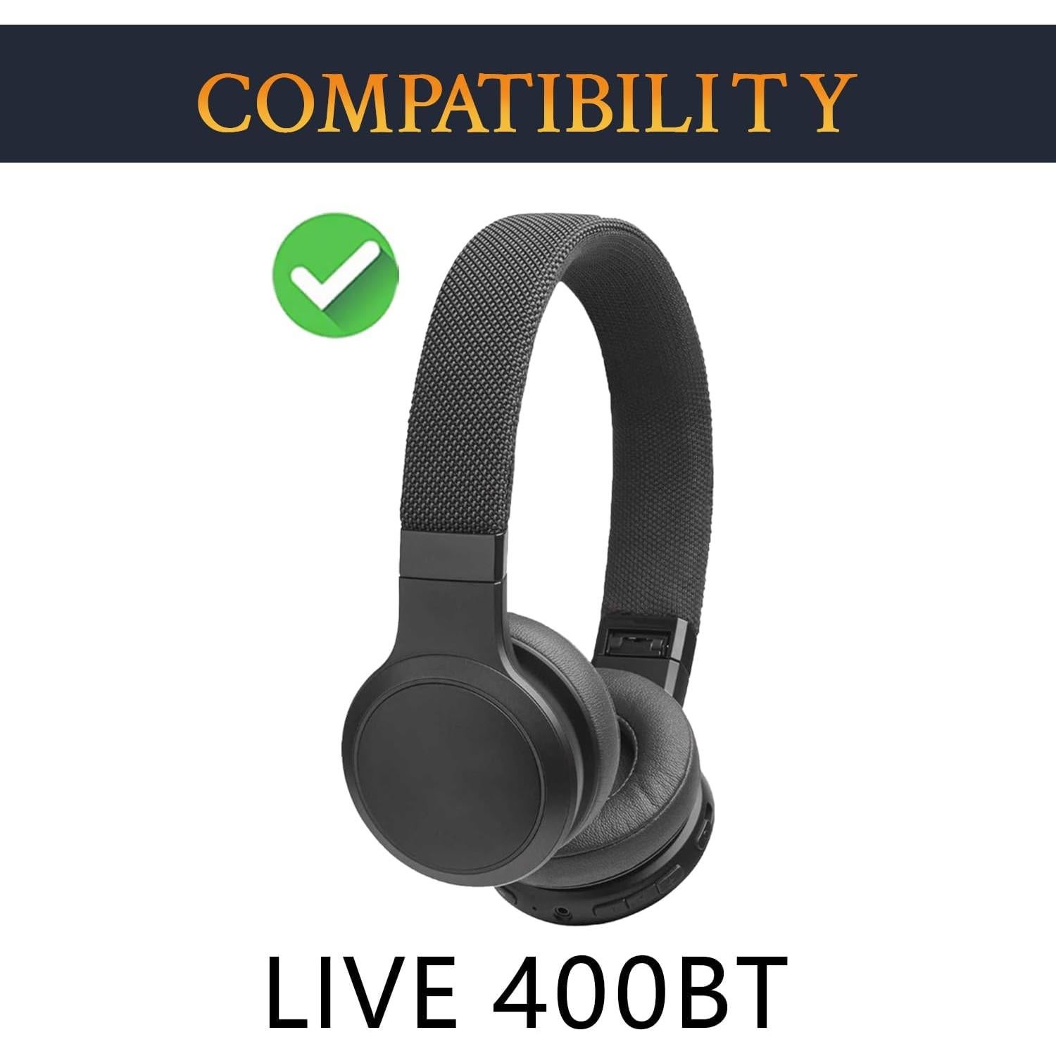 Almohadillas de Repuesto SOULWIT para JBL Live 400BT - Gris