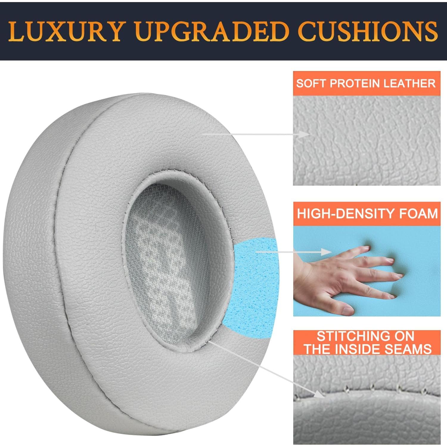 Almohadillas de Repuesto SOULWIT para JBL Live 400BT - Gris