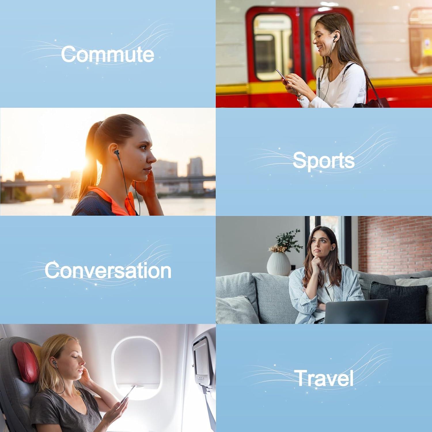 Auriculares USB C Intrauditivos HiFi Samsung iPhone 1m