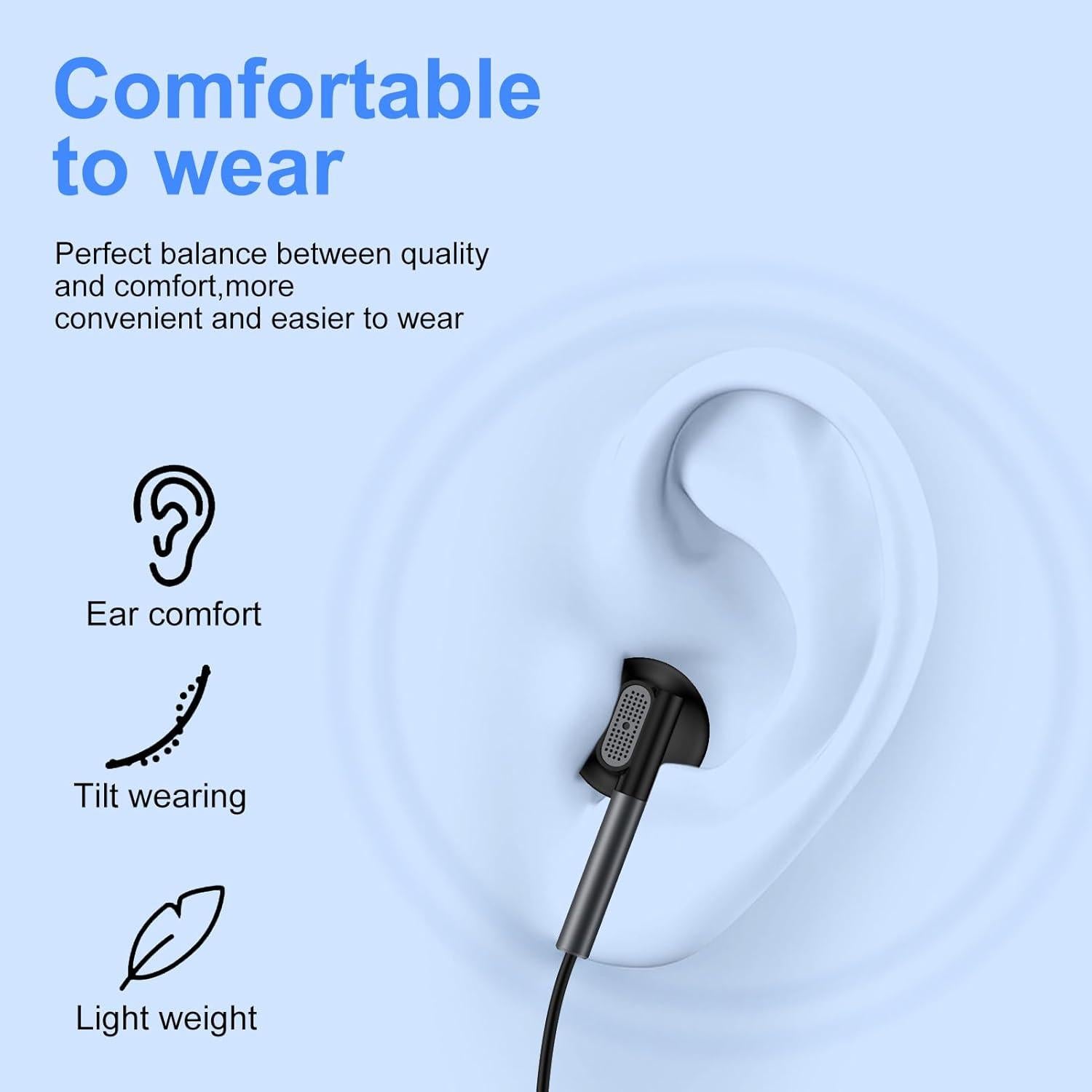 Auriculares USB C con micrófono y cancelación de ruido M55